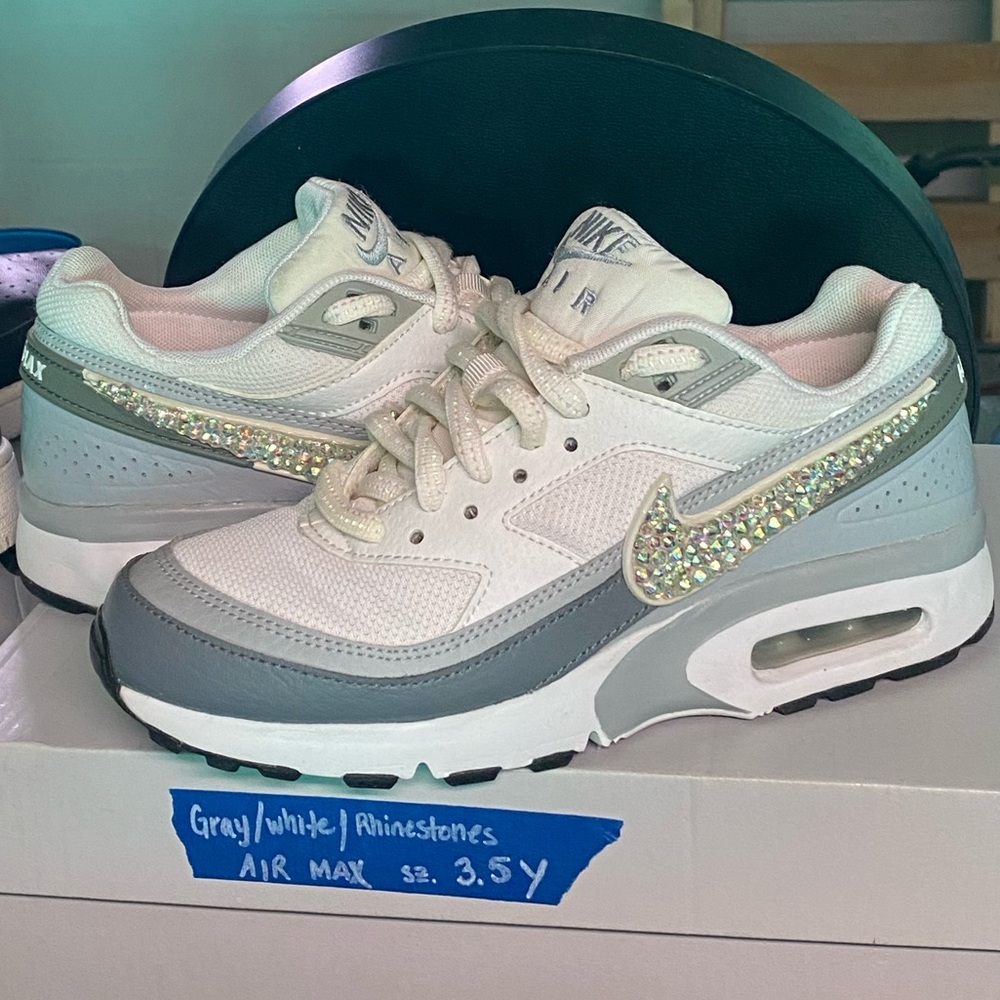 Nike AirMax customized gem swoosh